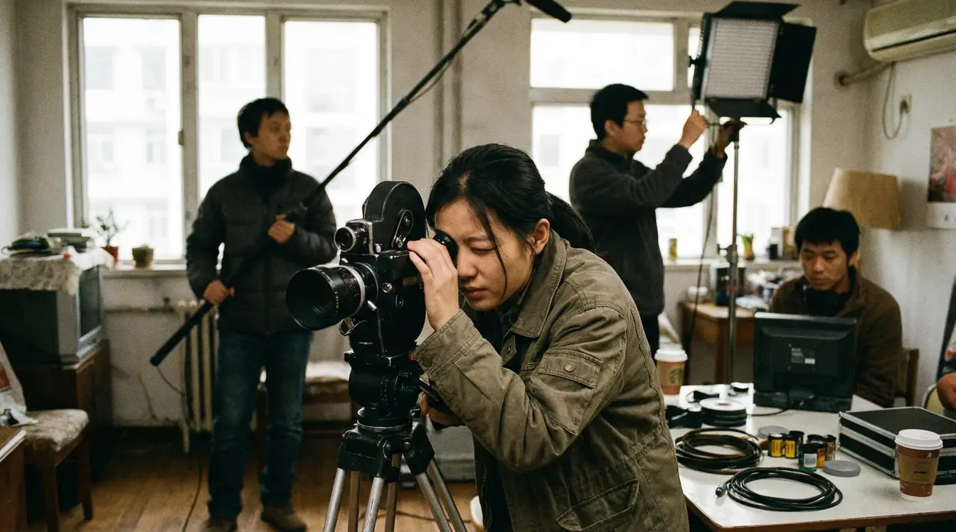 独立电影拍摄现场 - 国产剧情